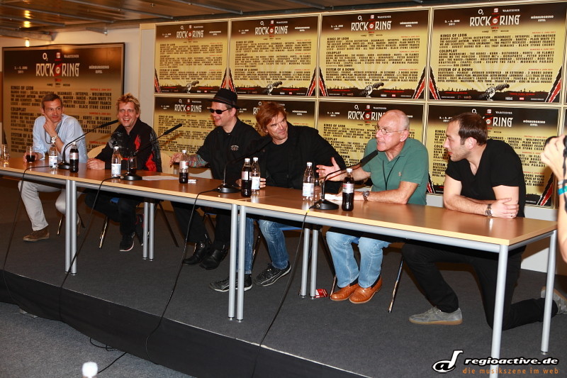 RaR Pressekonferenz (live bei Rock am Ring 2011 Sonntag)